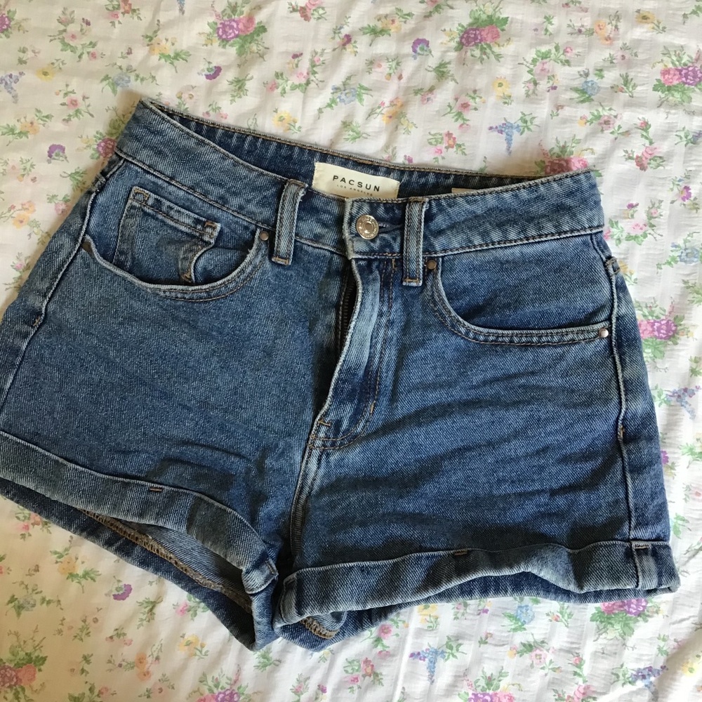 Pacsun Los Angelas denim mom shorts, xs
